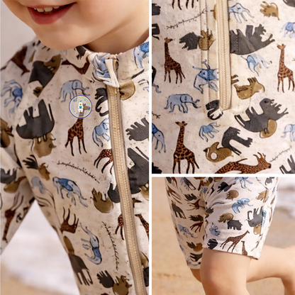 Animal Kingdom Toddlers & Kids Swimwear with matching Swim Cap, plus Free Wash Bag & Free Swim Detergent