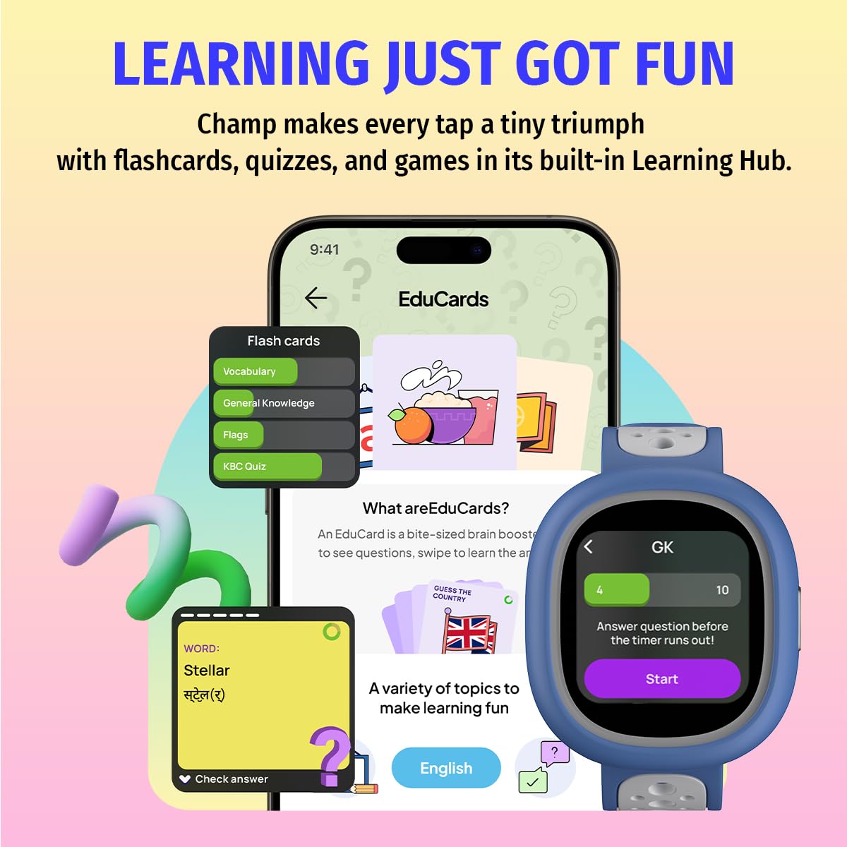 Noise Junior Champ 3 Kids Smart Watch