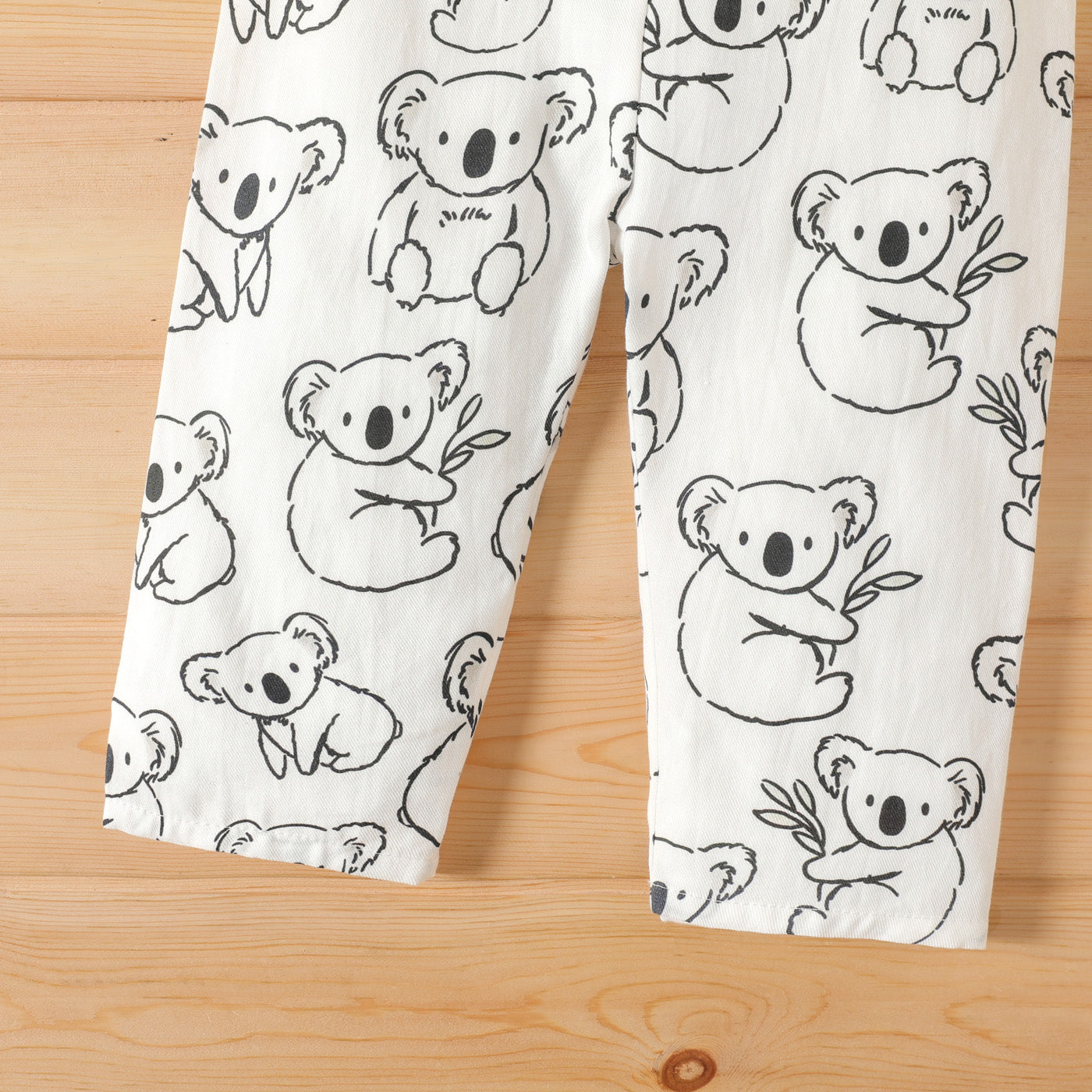 Baby boy/girl panda printed 2pc romper set