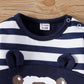 Baby boy panda printed 2pc set Blue for kids