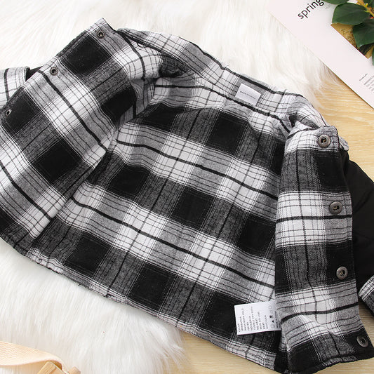 baby boy 2 pc warm jacket and pant set Black for kids
