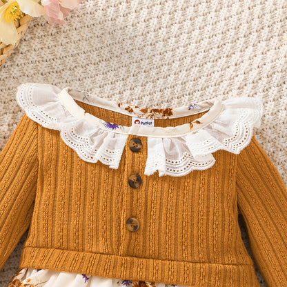 butterfly collar frock Yellow Dresses for kids