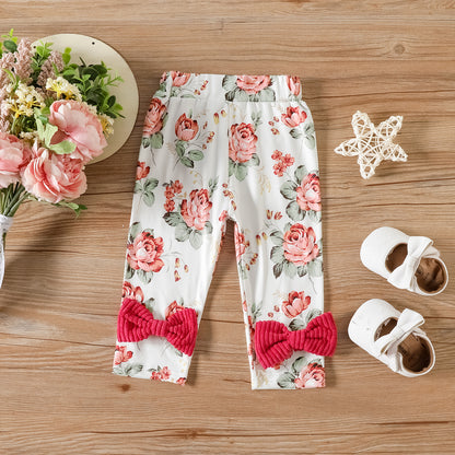 Baby girl 3 pc set with fuzzy half jacket Red for kids