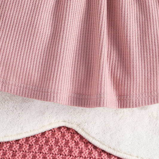 Baby girl suspender dress