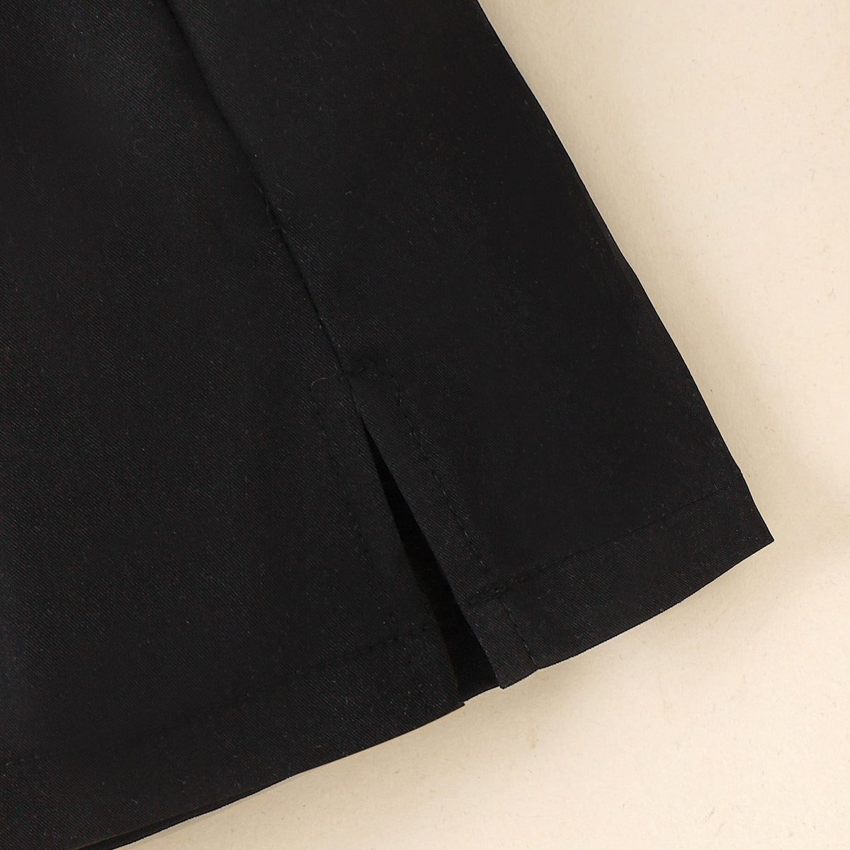 white and black formal frock