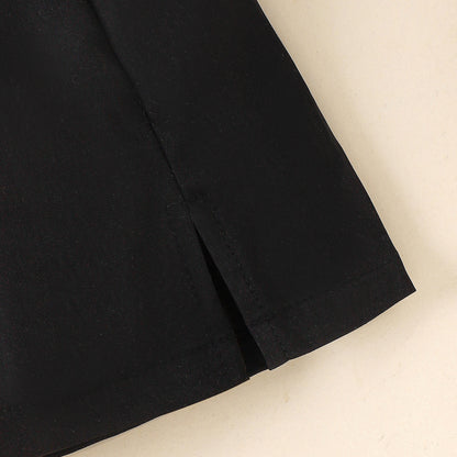 white and black formal frock Dresses for kids