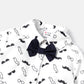 Baby boy formal 2pc suspender set White for kids