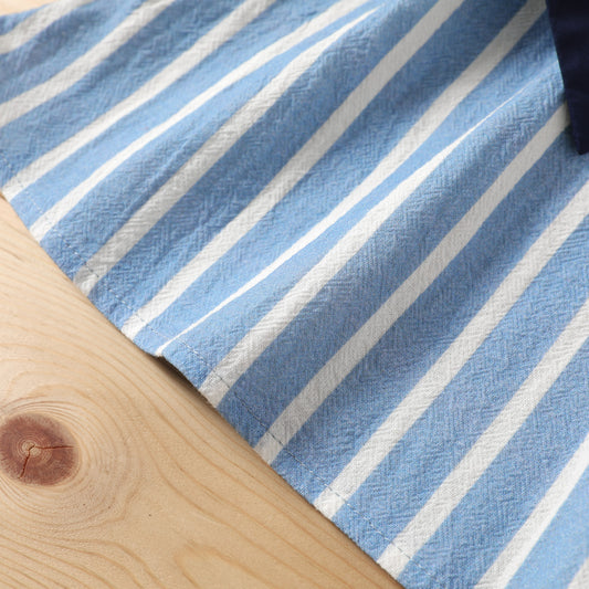 striped casual frock