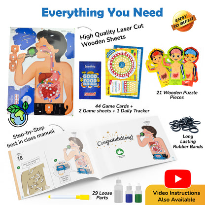 Smartivity Food Body & Nutrition STEM Toy for Kids 6+