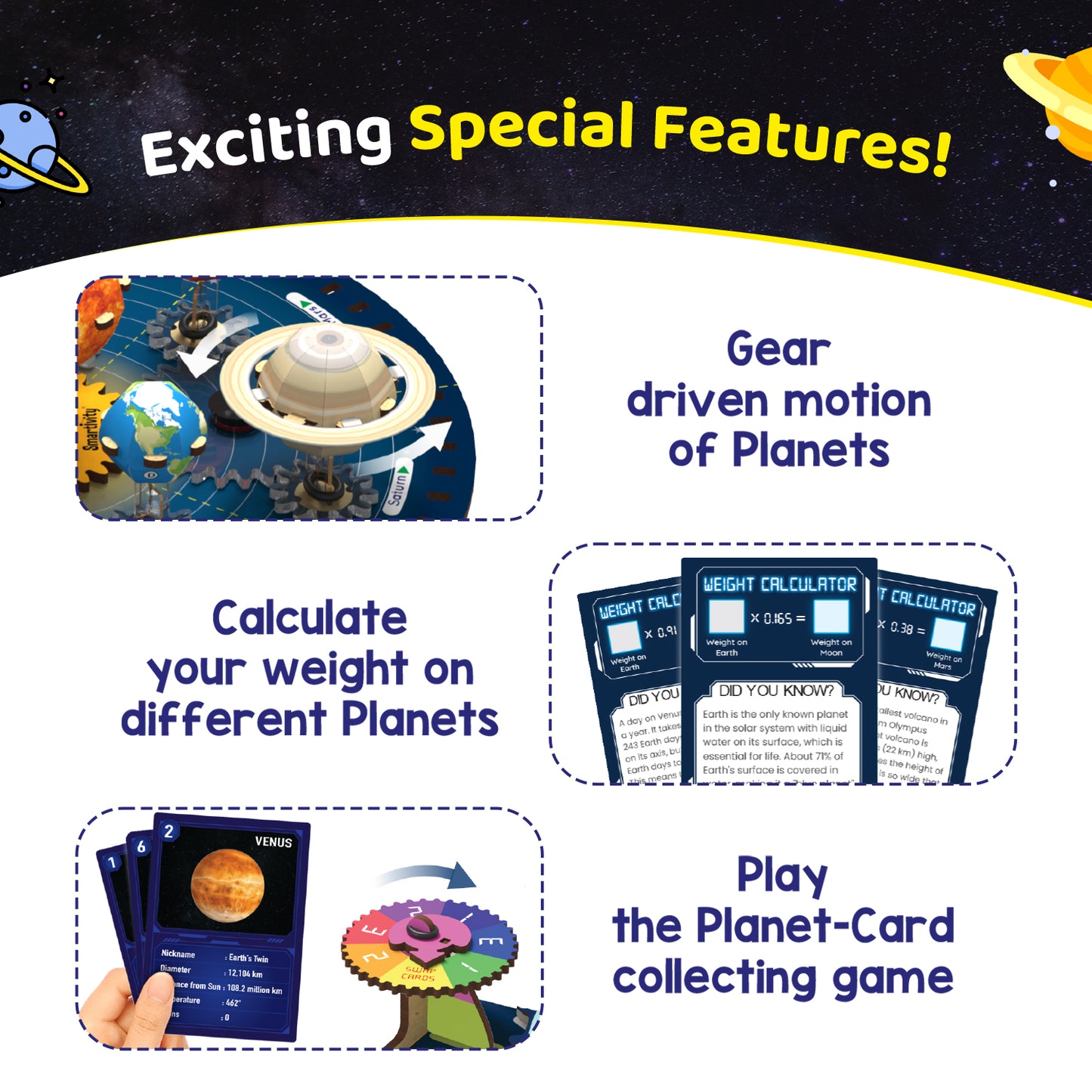 Smartivity Solar System STEM Toy for Kids 8+