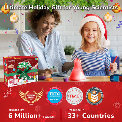 Smartivity Santa Science Lab STEM Toy for Kids 5+