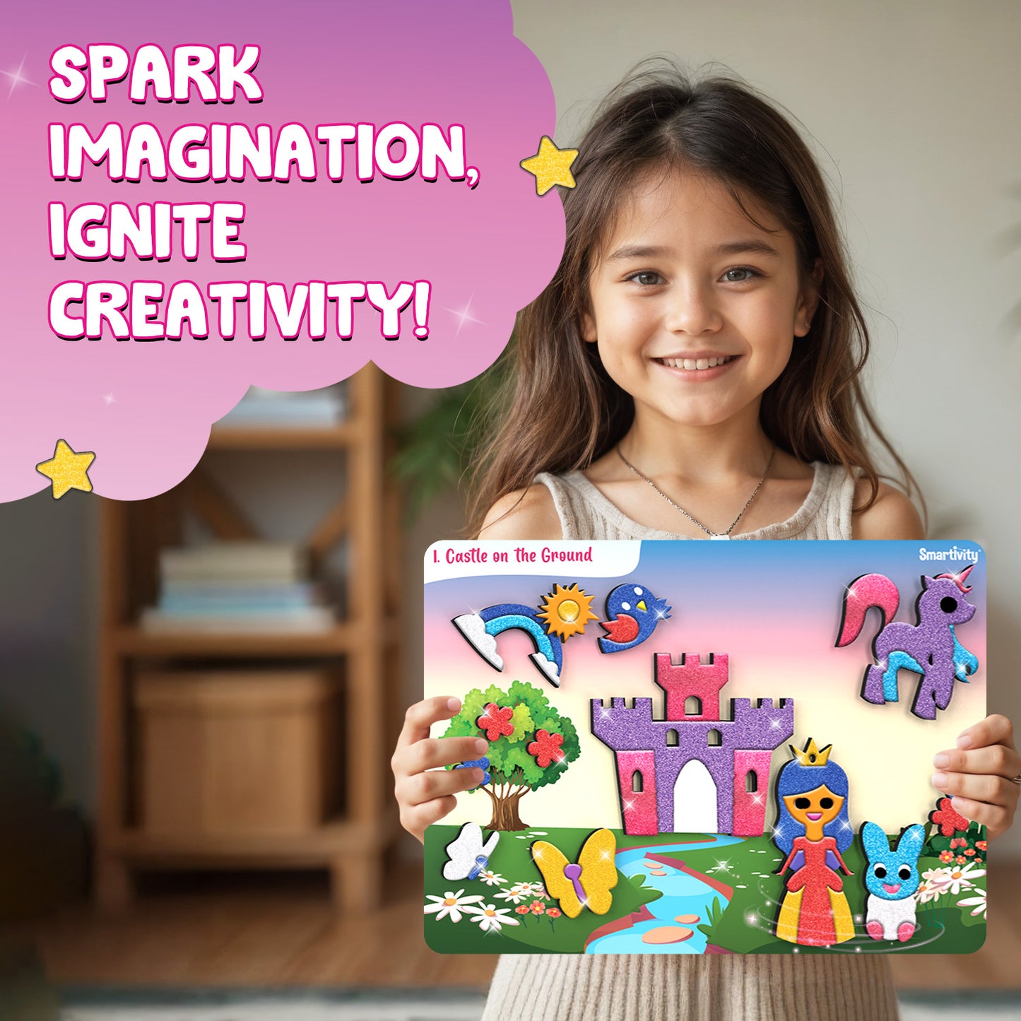 Smartivity Foil Magic - Princess Fairy Tales STEM Toy for Kids 4+