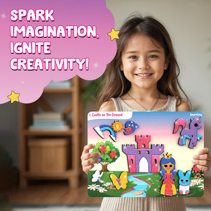 Smartivity Foil Magic - Princess Fairy Tales STEM Toy for Kids 4+