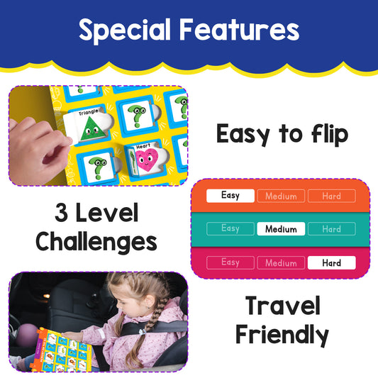 Smartivity Memory On The Go STEM Toy for Kids 3+