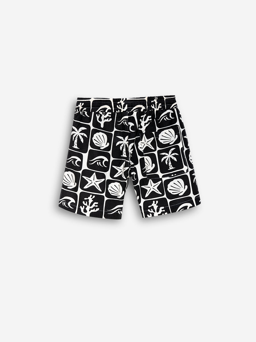 Coast at Midnight Shirt and Short Set