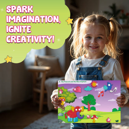 Smartivity Foil Magic - Animal Wisdom Tales STEM Toy for Kids 4+