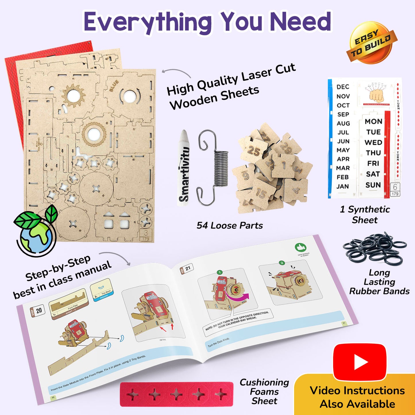 Smartivity Infinity Calander organiser STEM Toy for Kids 8+