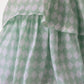 Wander co-ord Set in sage green rhombus