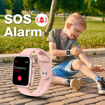 Sekyo Magic Pro Kids Smartwatch with Calling | Live & Accurate GPS Tracking, Video Call, SOS Alert, Route History, Pedometer & Games | 4G/5G SIM Support | Parent App & Habit Coach | Boys & Girls