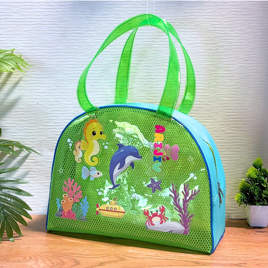 Underwater Green Neon Jelly D Bag