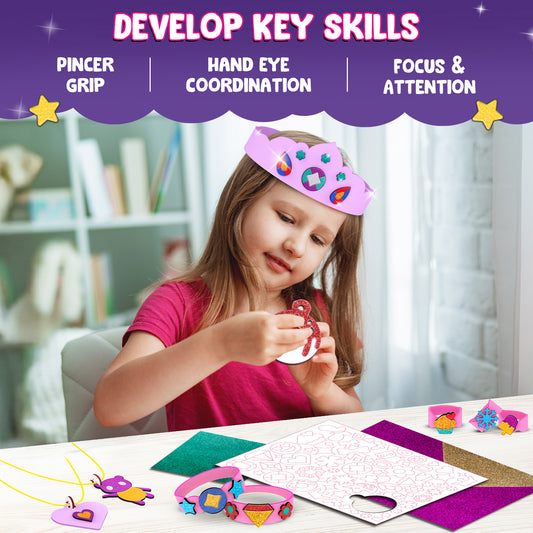 Smartivity Foil Magic - Creative Jewelry Studio STEM Toy for Kids 4+