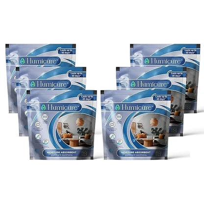 Humicure Reusable Moisture Absorber Box with Refill Pouch Refill Pouch 6