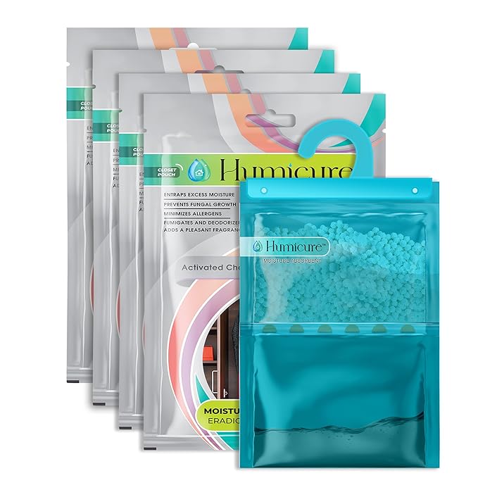 Humicure Moisture Absorber Hanging Bags - 400g / 1L