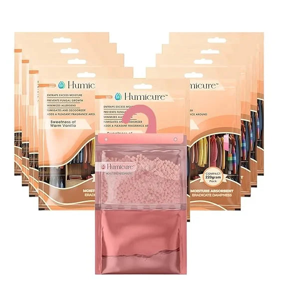 Humicure Moisture Absorber Hanging Bags - 220g / 500ml Royal Oud 12