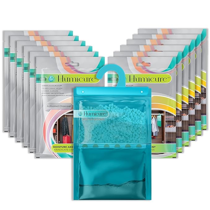 Humicure Moisture Absorber Hanging Bags - 400g / 1L