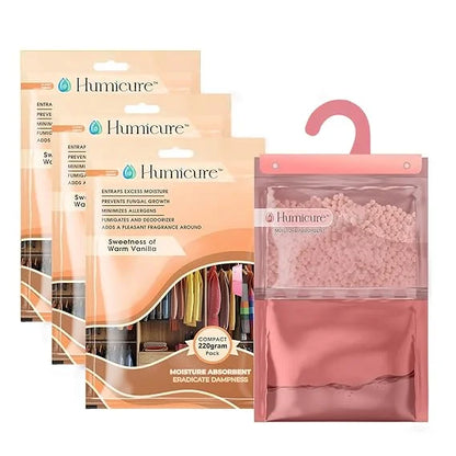 Humicure Moisture Absorber Hanging Bags - 220g / 500ml Royal Oud 3
