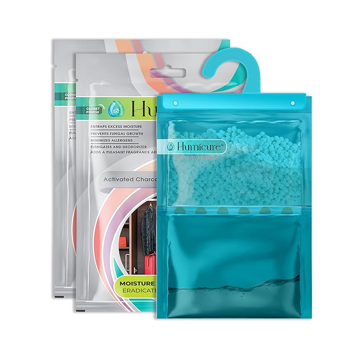 Humicure Moisture Absorber Hanging Bags - 400g / 1L