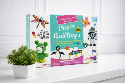 iLearnNGrow Mini Quilling Kit – Creative DIY Paper Quilling Set for Kids