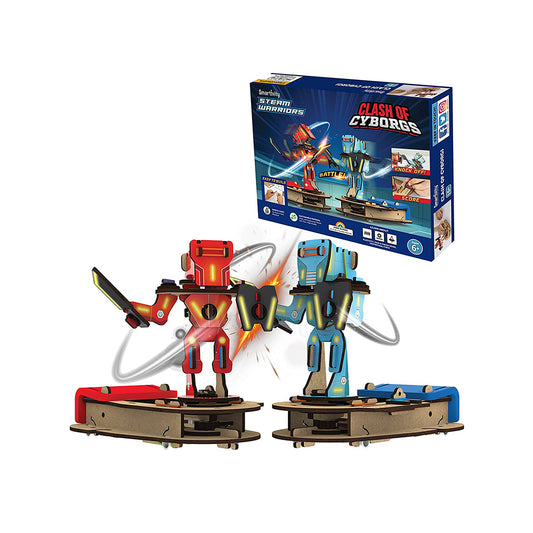 Smartivity STEM Warriors clash of cyborgs STEM Toy for Kids 6+