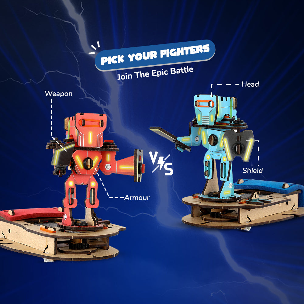 Smartivity STEM Warriors clash of cyborgs STEM Toy for Kids 6+
