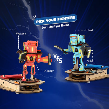Smartivity STEM Warriors clash of cyborgs STEM Toy for Kids 6+