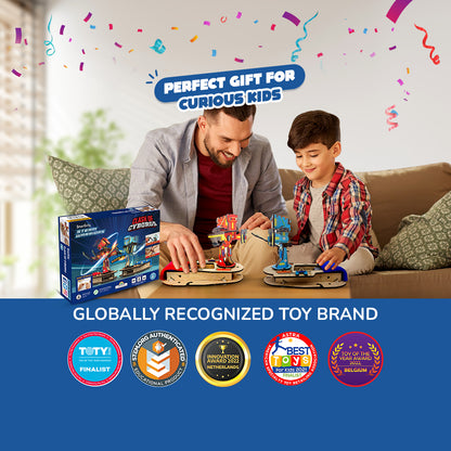 Smartivity STEM Warriors clash of cyborgs STEM Toy for Kids 6+