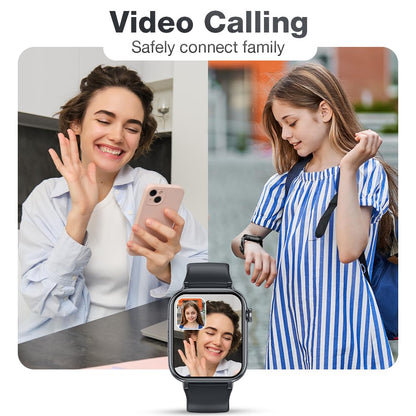 Sekyo Magic Pro Kids Smartwatch with Calling | Live & Accurate GPS Tracking, Video Call, SOS Alert, Route History, Pedometer & Games | 4G/5G SIM Support | Parent App & Habit Coach | Boys & Girls