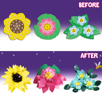 Smartivity Poke 'n' Create : Flower Making Kit STEM Toy for Kids 4+