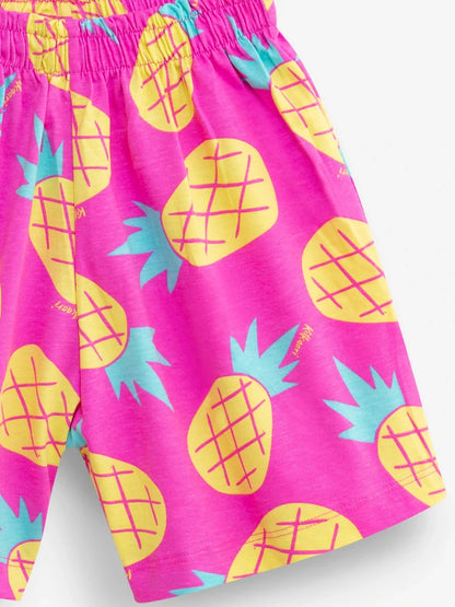 Pink Pineapple Pop Oversized Cord Set