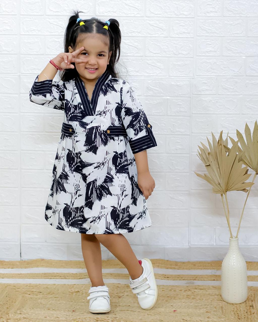 Standing Collar Frock