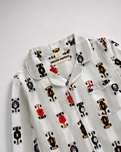 Grand Pix Pure Cotton Night Suit