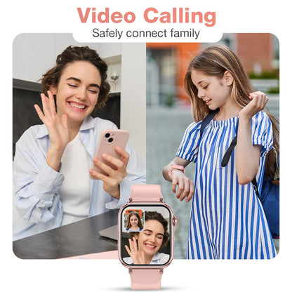 Sekyo Magic Pro Kids Smartwatch with Calling | Live & Accurate GPS Tracking, Video Call, SOS Alert, Route History, Pedometer & Games | 4G/5G SIM Support | Parent App & Habit Coach | Boys & Girls