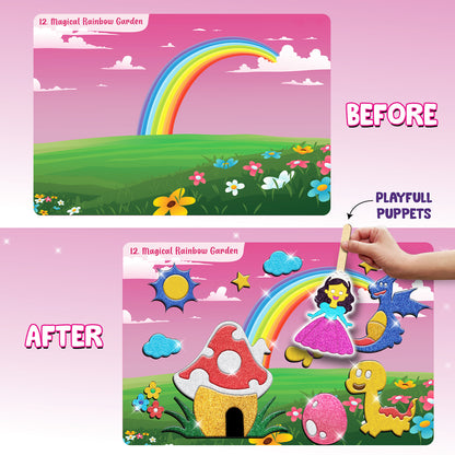 Smartivity Foil Magic - Princess Fairy Tales STEM Toy for Kids 4+