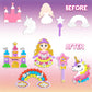 Smartivity POM POM MAGNET CRAFTS - Princess and Unicorn Magicland STEM Toy for Kids 4+