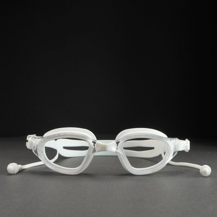 White Cat eye Shape Frame Anti-Fog UV Protection Leakproof design Swim Goggles for Adults