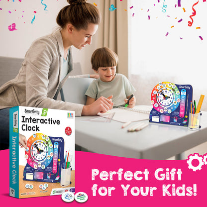 Smartivity Interactive Clock STEM Toy for Kids 6+