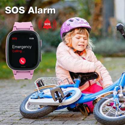 Sekyo S2 Pro Kids Smartwatch with Calling | GPS Location Tracking, SOS Alert, Camera, Safe Zone & Family Chat | 4G/5G SIM Support | App-Controlled | Long Battery Life