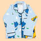 Blue Dinosaur Night Suit