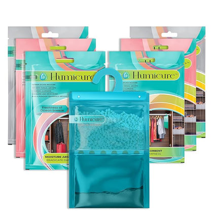 Humicure Moisture Absorber Hanging Bags - 400g / 1L Charcoal 9