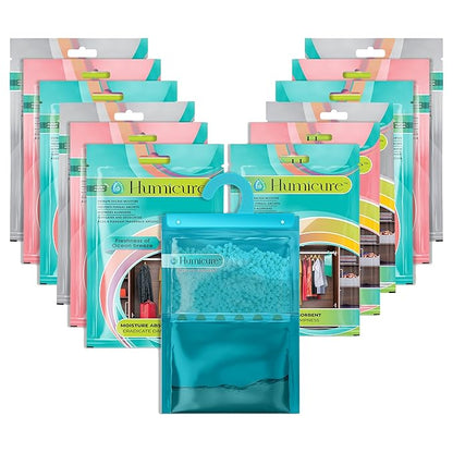 Humicure Moisture Absorber Hanging Bags - 400g / 1L Charcoal 12